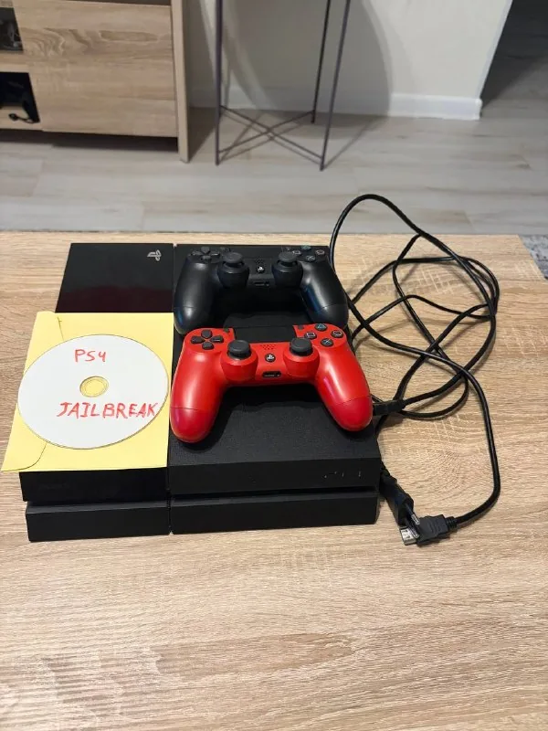 PS4 500GB, 2 геймпада