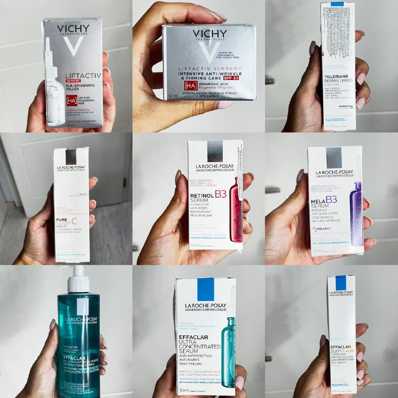 ПРОДАЮ сыворотки и кремы по уходу за лицом Vichy и La Roche-Posay