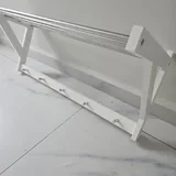 Настенная полка с крючками JYSK 1