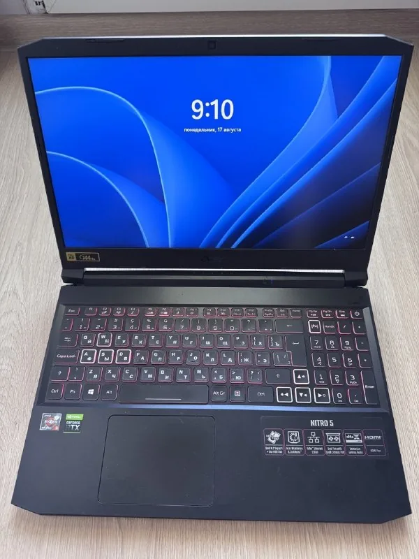 Игровой ноутбук Acer Nitro 5 AN515-45 на Ryzen 5 1