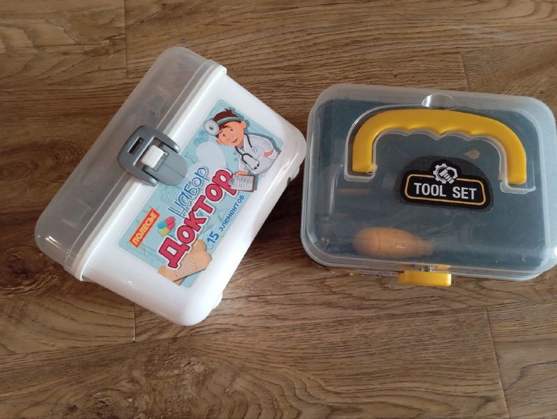 Наборы Полесье доктор, строитель 2