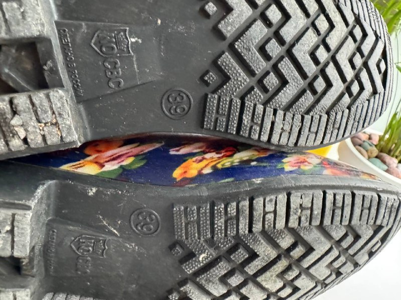 Сапоги резиновые бу размер 39 3