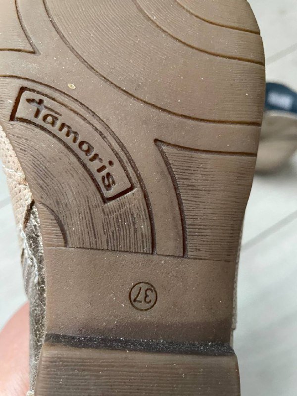 Ботильоны Tamaris размер 37 бежевые новые 3