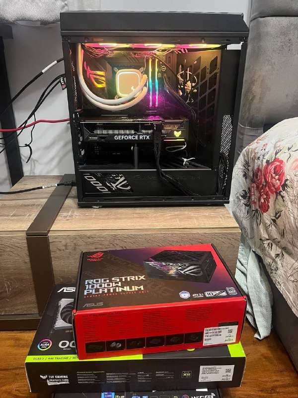 Мощный игровой ПК с видеокартой NVIDIA RTX 4070S