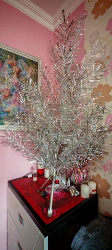 Елки с украшениями, гномики набор