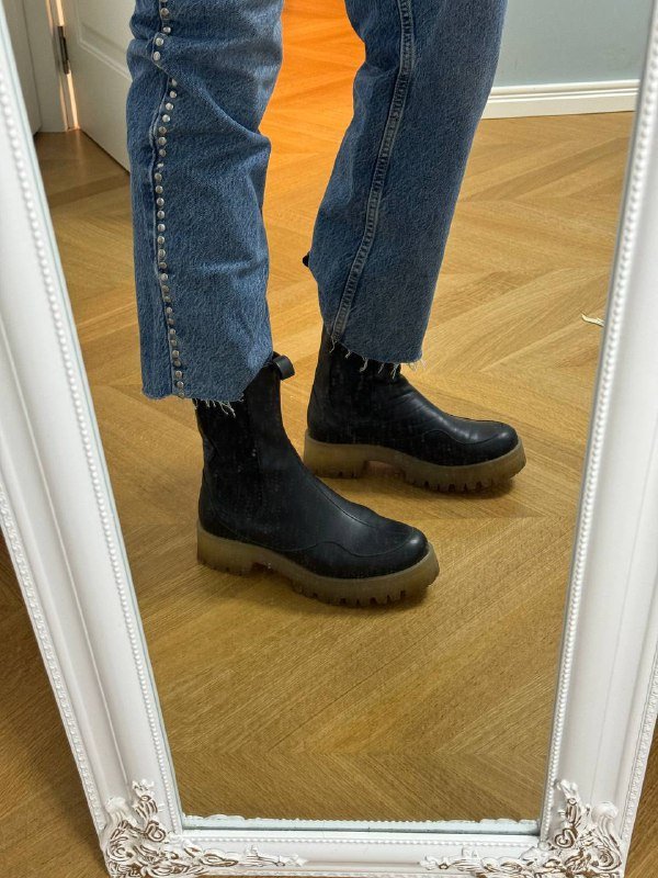 Ботинки из натуральной кожи ASOS 2