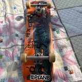 Скейтборд PlanB, траки Independent, колеса Spitfire 2