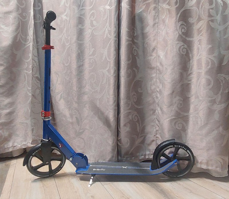 Синий самокат BIBITU 2