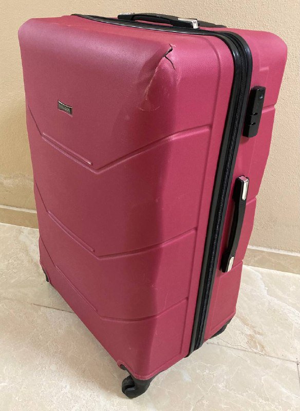 Серый S тканевый чемодан ручная кладь 6