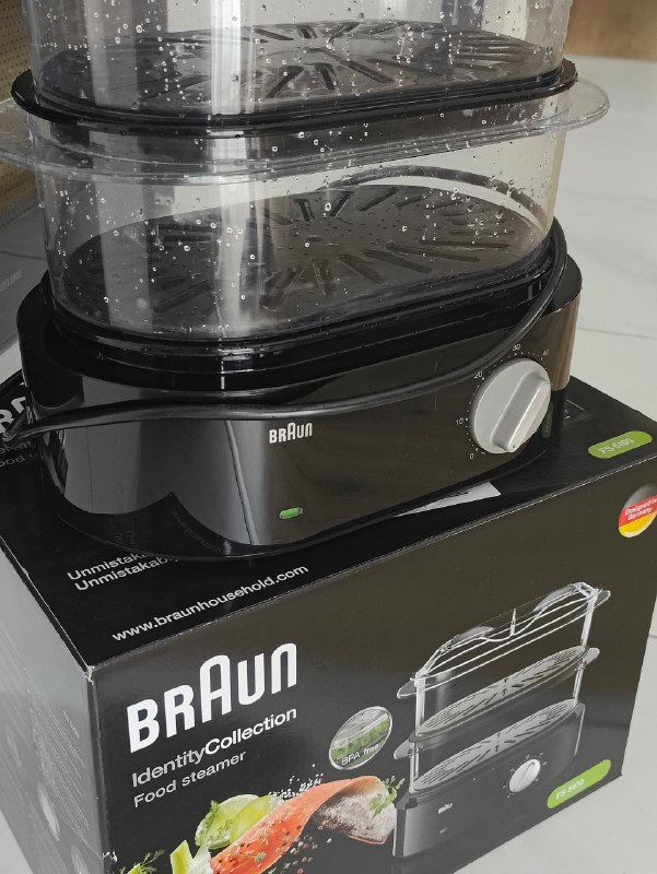 Пароварка Braun FS 5100 BK 2