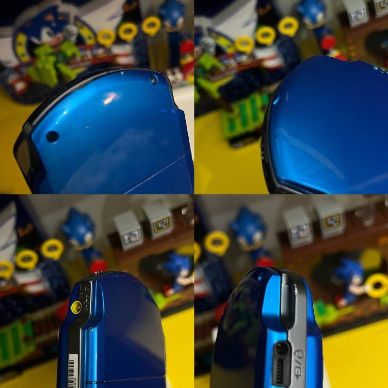 PSP 3000 Radiant Blue прошитая игровая консоль 5