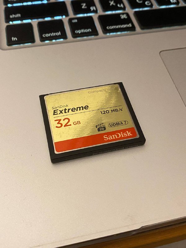 SanDisk Extreme CompactFlash 32GB карта памяти