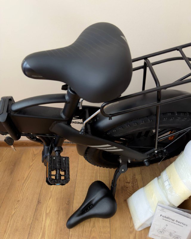 Электровелосипед ADO A20F XE с дополнительной батареей и багажником 3