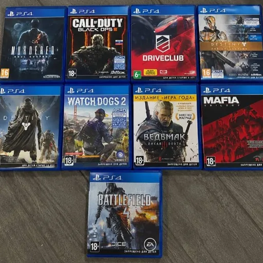 Murdered: Soul Suspect, Call of Duty: Black Ops III, Driveclub, Destiny: The Collection, Destiny, Watch Dogs 2, The Witcher 3, Mafia Trilogy, Battlefield 4
