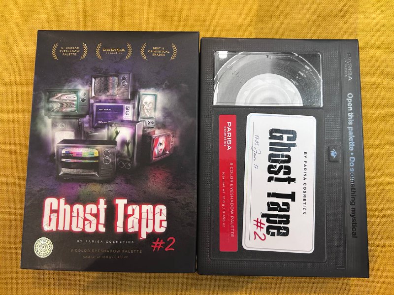 Две палетки Parisa, серия Ghost Tape 3