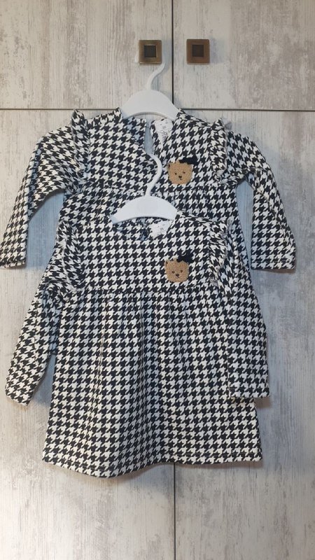 Детские утепленные платья Baby Go 80-86 размер 4