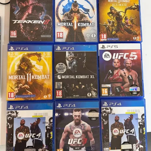 Игры для PS4 и PS5 Tekken, Mortal Kombat, UFC