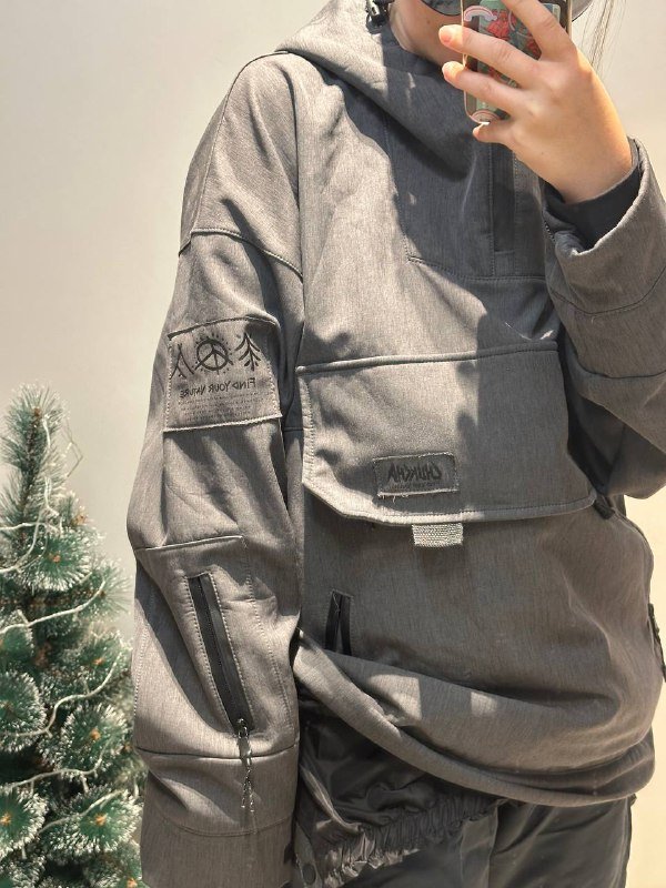 Анорак CHUKCHA 3.0 SoftShell размер M L горнолыжный сноубордический 2