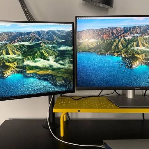 Dell S2722QC 4K монитор, Xiaomi A27Qi 2K монитор