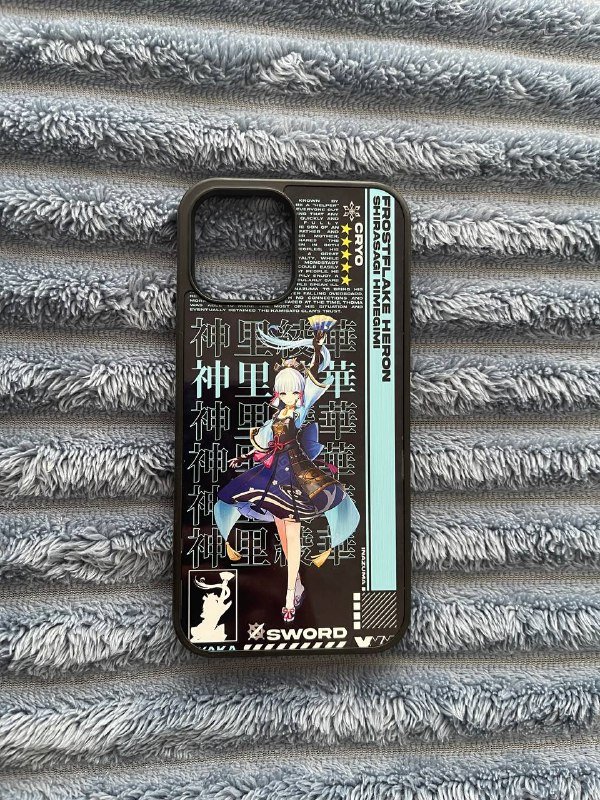 Силиконовый чехол на IPhone 12 Pro Max Genshin Impact