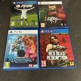 Игры для PlayStation, Minecraft, FC 25, Stray, Red Dead Redemption 2
