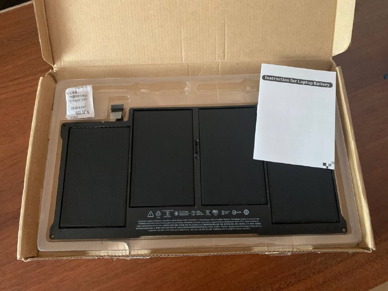 Оригинальные аккумуляторы для MacBook Air 2012-2017 2