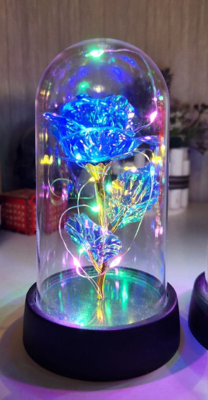 Декоративные розы с LED лампочками 3