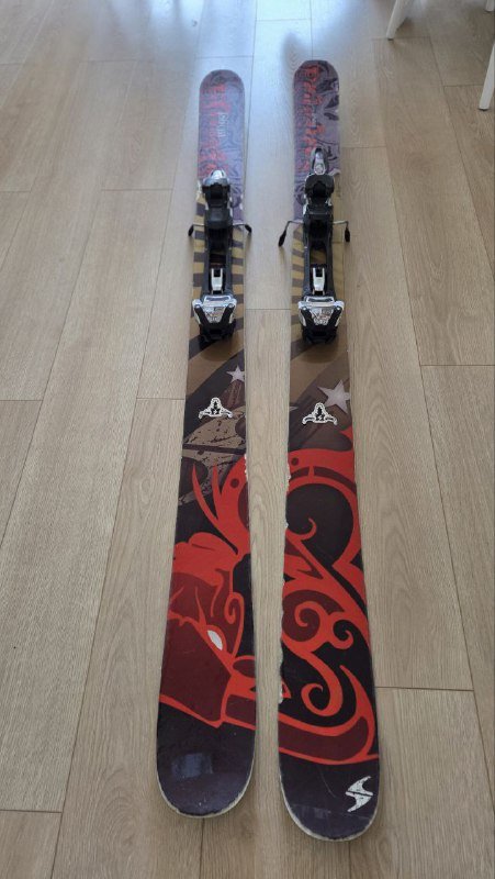 Лыжи Blizzard Bodacious, крепления marker baron, камуса marker 2