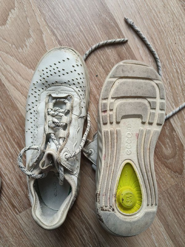 Белые кроссовки ECCO и Zara 31 размер 2