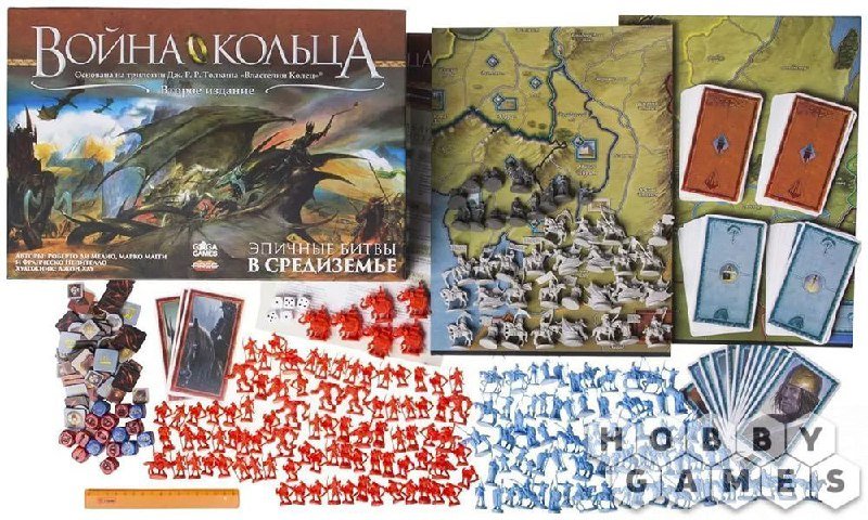 Настольная игра Война колец Властелин колец