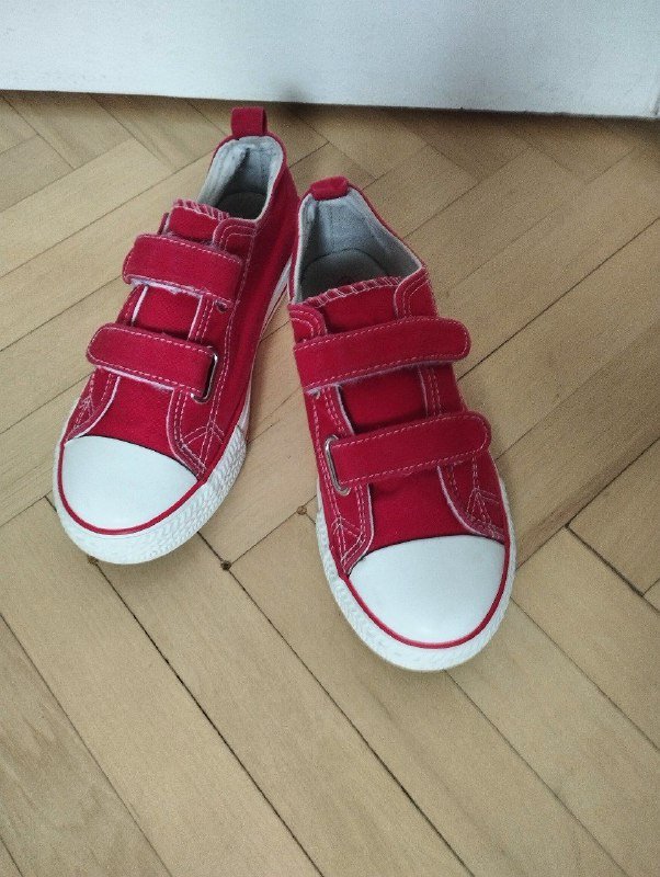 Кеды красные 34 размер 3