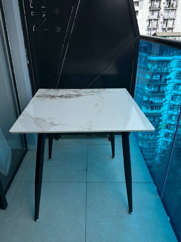 Стол 80x80, 2 стула 5