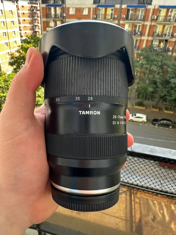 Tamron 28-75mm объектив 1