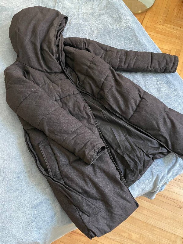 Теплое пальто Concept club, размер S, темно-серое