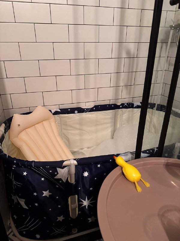 Складная ванна с каркасом для детей и взрослых до 170 см 2