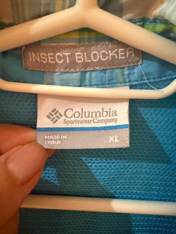 Мужская рубашка Columbia размер XL 2