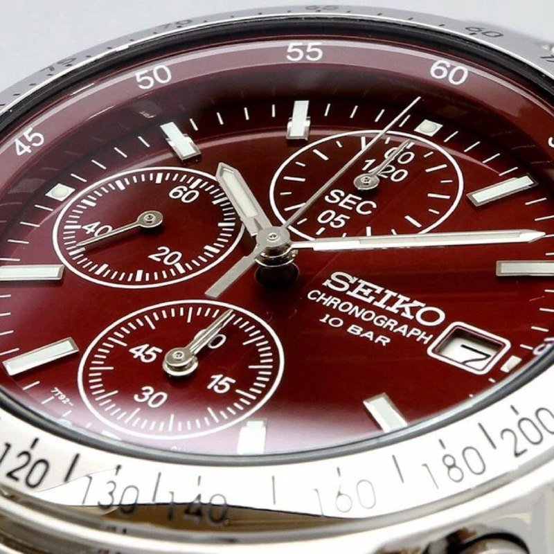 Seiko spirit chronograph часы