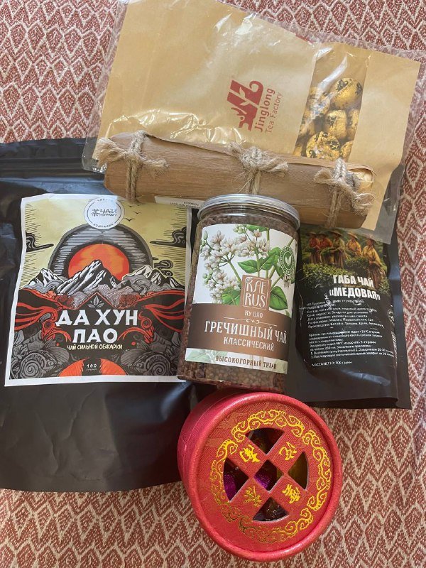 Чаи пуэр, улун, гречишный, микс пуэров