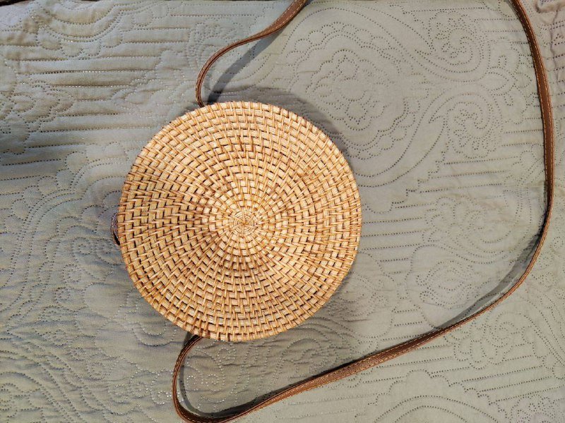Стильная плетёная сумка из Таиланда 3