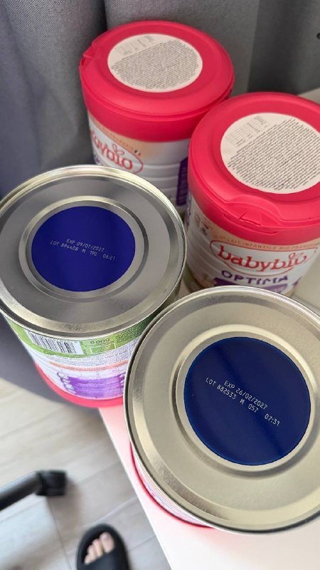 Смесь BabyBio Optima и Caprea 1 3