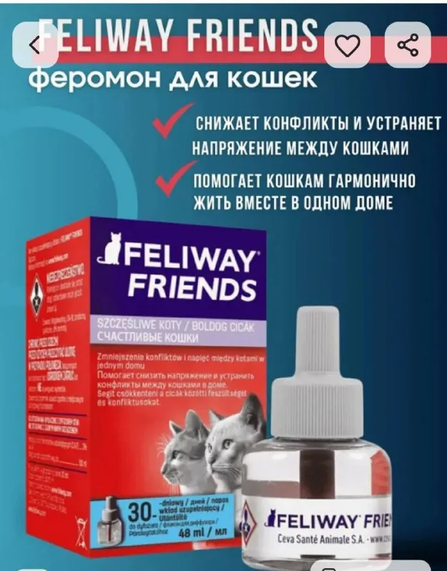 Феромон для кошек, сменные блоки, фумигатор 1