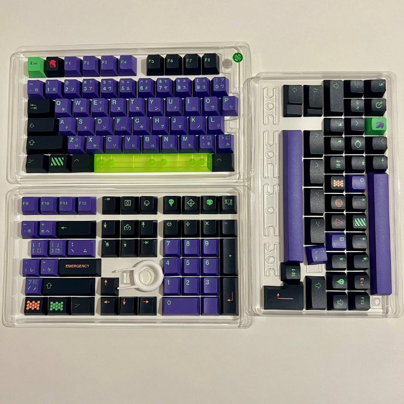 Клавиши для механической клавиатуры GMK Mecha-01 Evangelion 150 шт 3