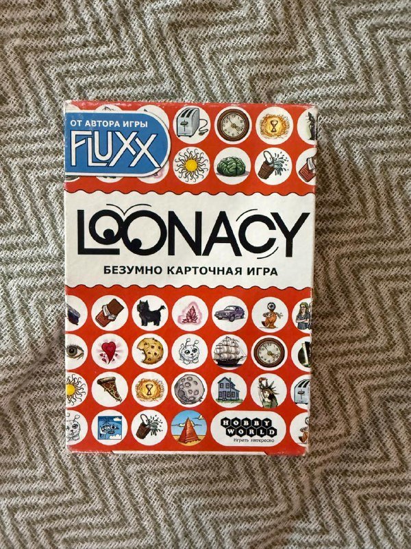 настольные игры Loonacy, Jungle Speed, Dixit, Нуар, Rick and Morty 2