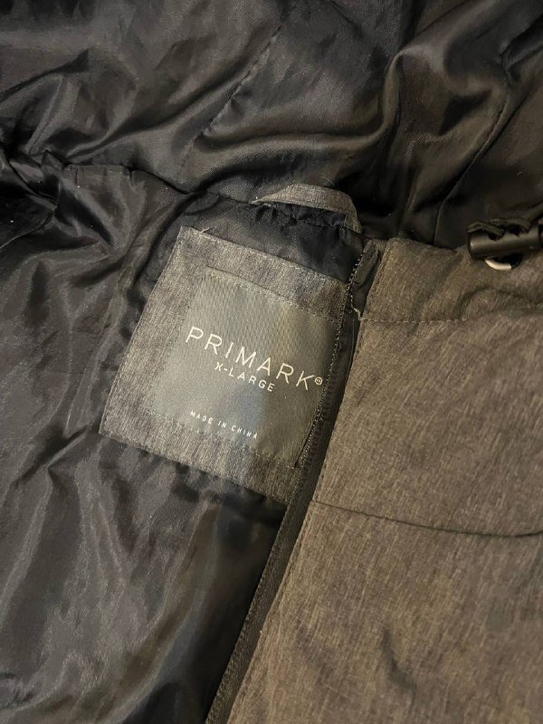 Мужской пуховик primark XL 3