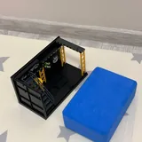 Пирамидка и кубики, набор кубики и игрушка, шуршалки и игрушки для малышей, мягкие игрушки, аэробол, фигурки животных, сортер деревянный, бизи домик, гараж для машины 10