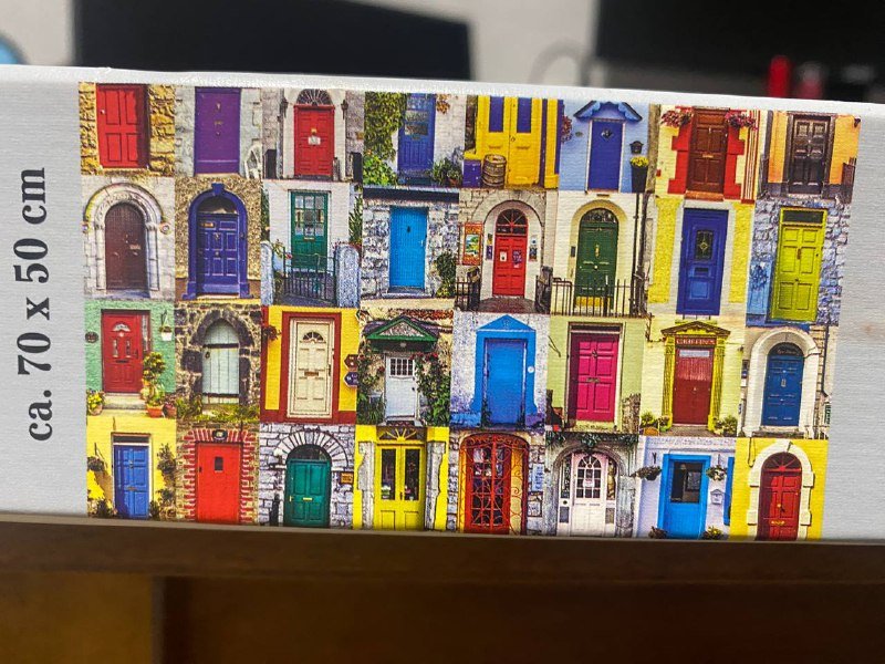 Пазл 1000 штук 70х50 см 3