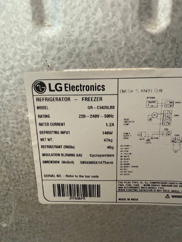 холодильник LG Electronics GR-C342SLBB 2