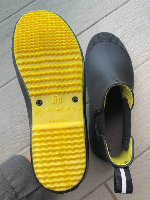 Резиновые сапоги короткие унисекс р. 41 2