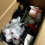 Хэллоуинские украшения, коробка с наполнением 2