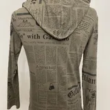 Архивное удлиненное худи John Galliano 3